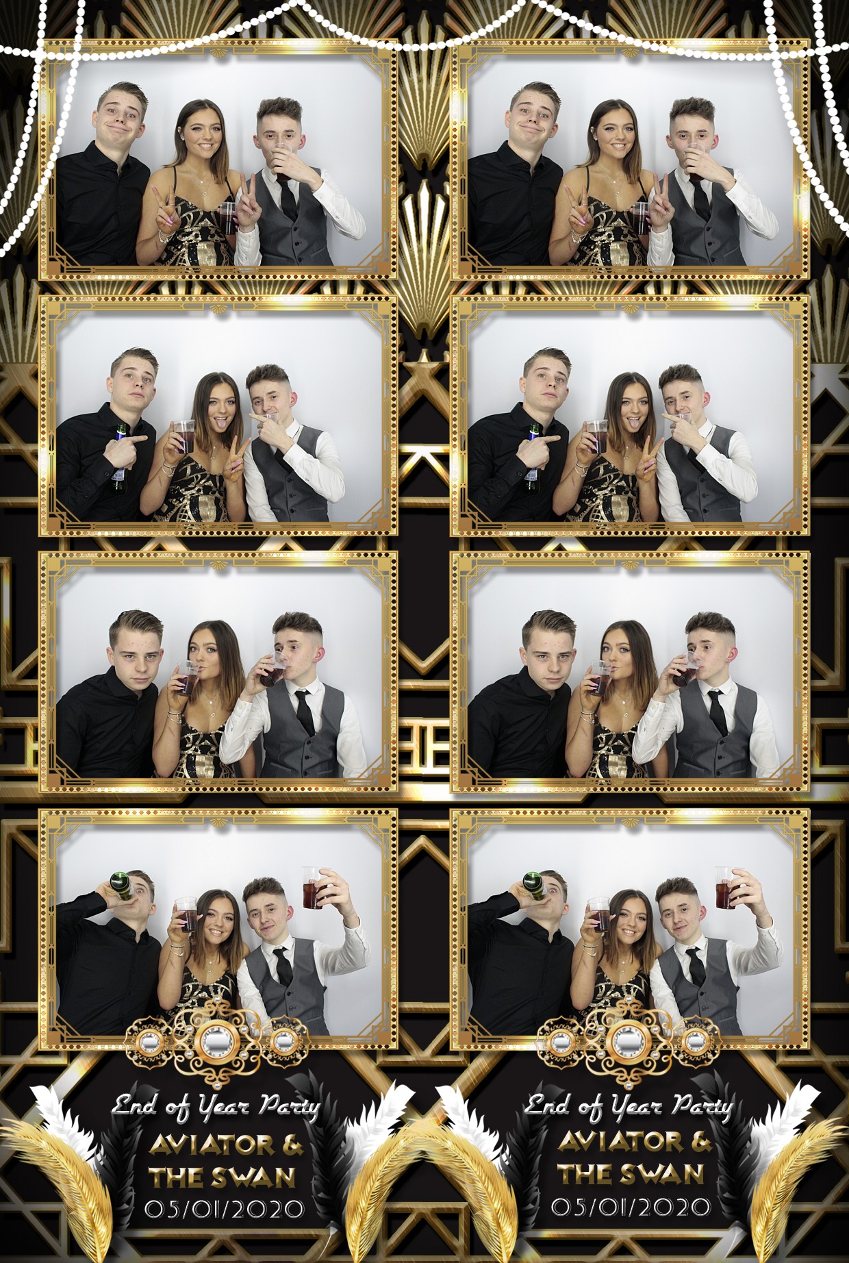 End of Year Party – Aviator  | View more photos from the event at gallery.myphotoboothexperience.co.uk/u/MyPhotoBoothExperienceLtd/End-of-Year-Party-–-Aviator